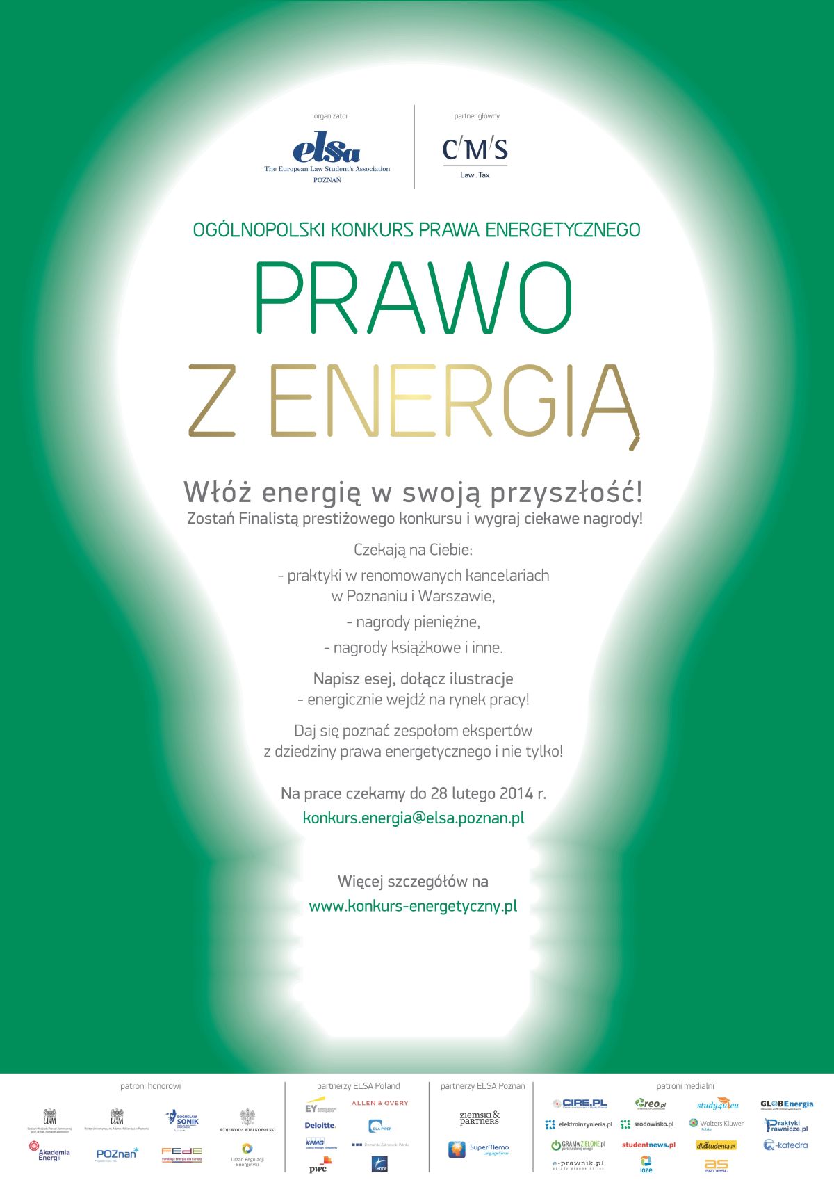 konkurs prawo z energia