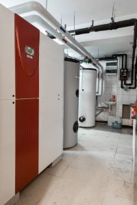 Kotłownia w Domu Seniora Pogodna Jesień, źródło: Dimplex