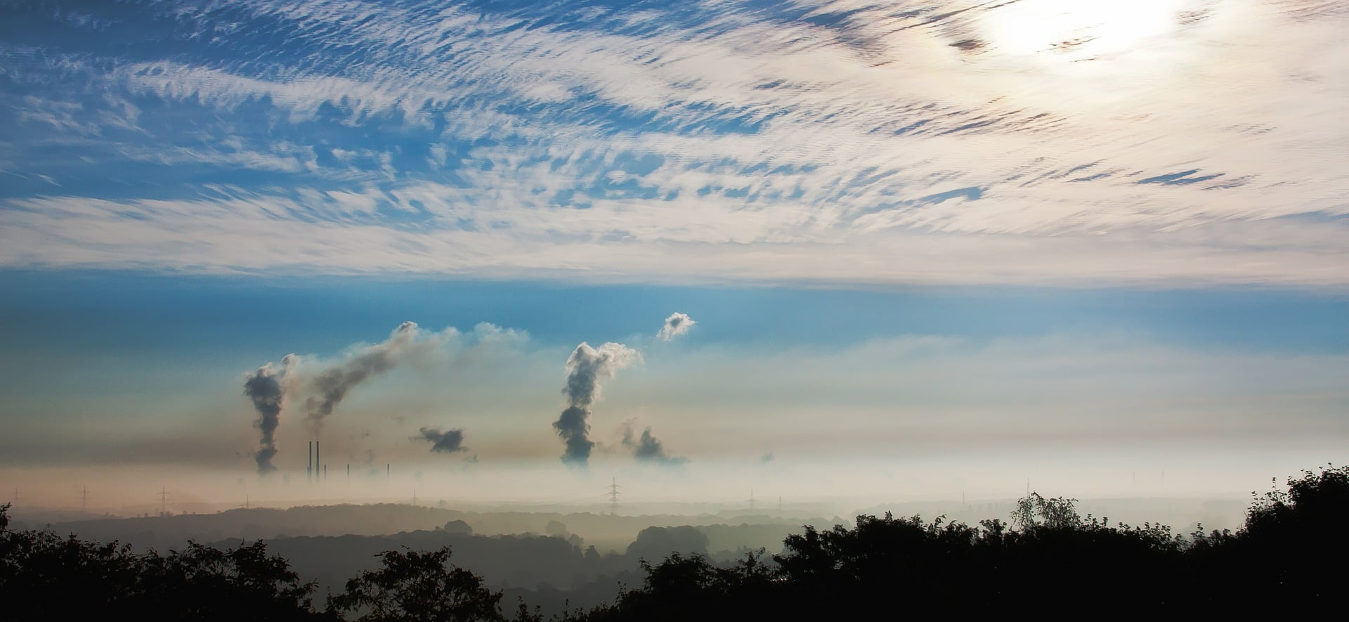 Smog/ przemysł/ elektrownia