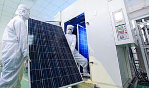 JinkoSolar production line