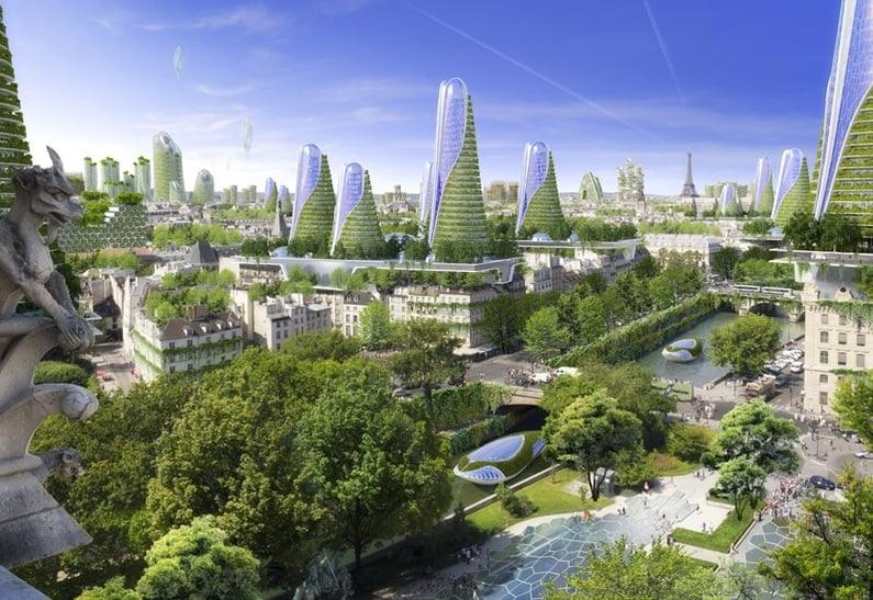 Smart City Paryż 2050