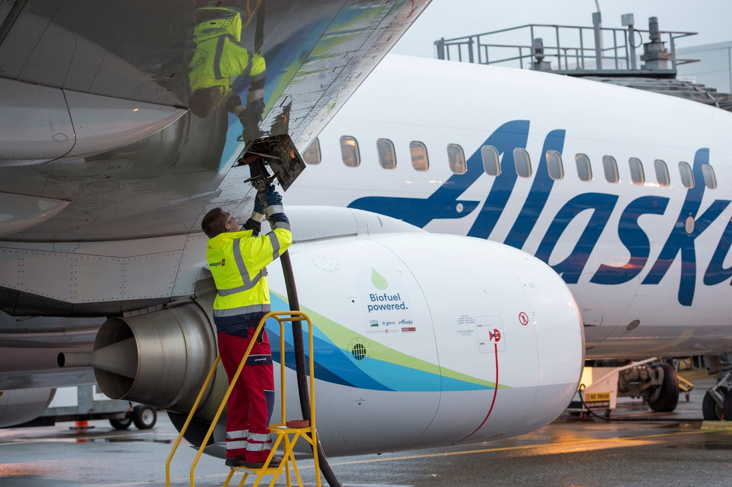 samolot Alaska Airlines