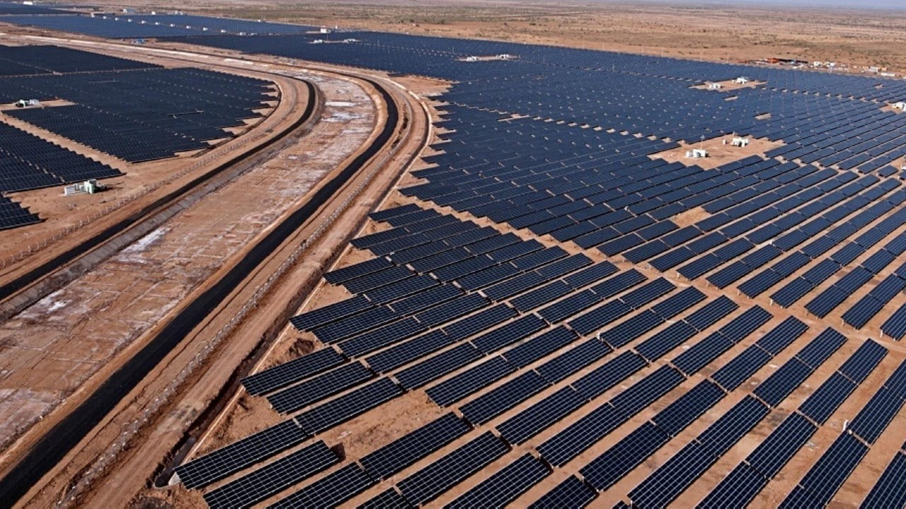 Kamuthi Solar Plant w Indiach