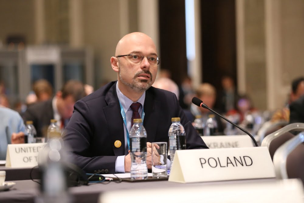 Minister Kurtyka podczas corocznego Zgromadzenia Agencji Energii Odnawialnej IRENA