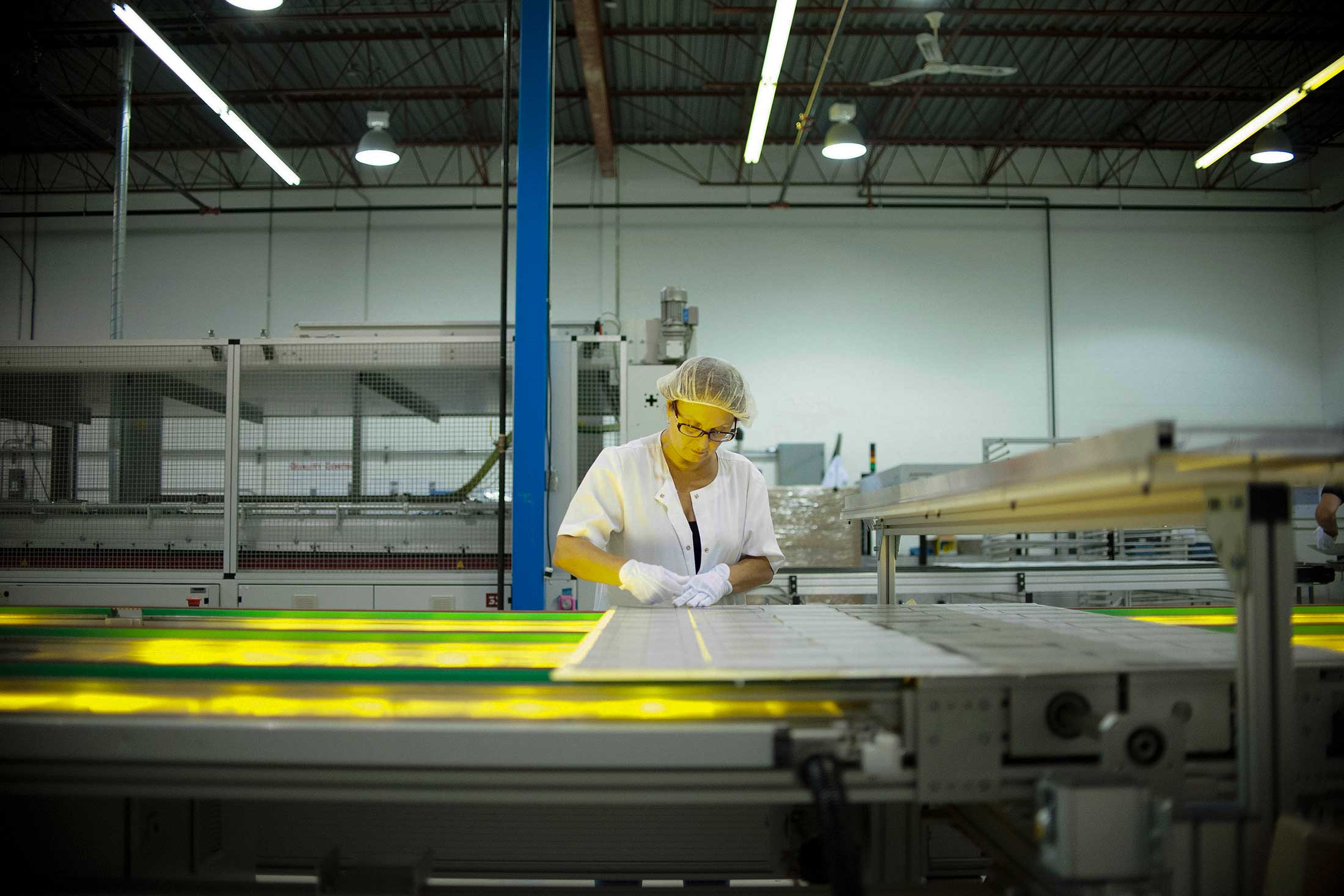 Inside the Solgate Inc. Solar Panel Manufacturing Facility