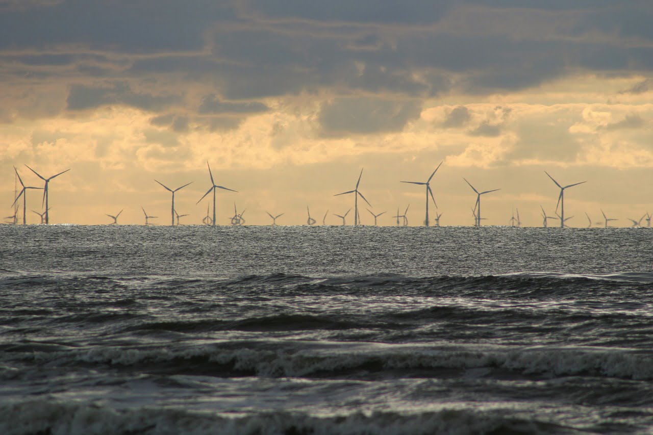 Morska energetyka wiatrowa fot. Pixabay